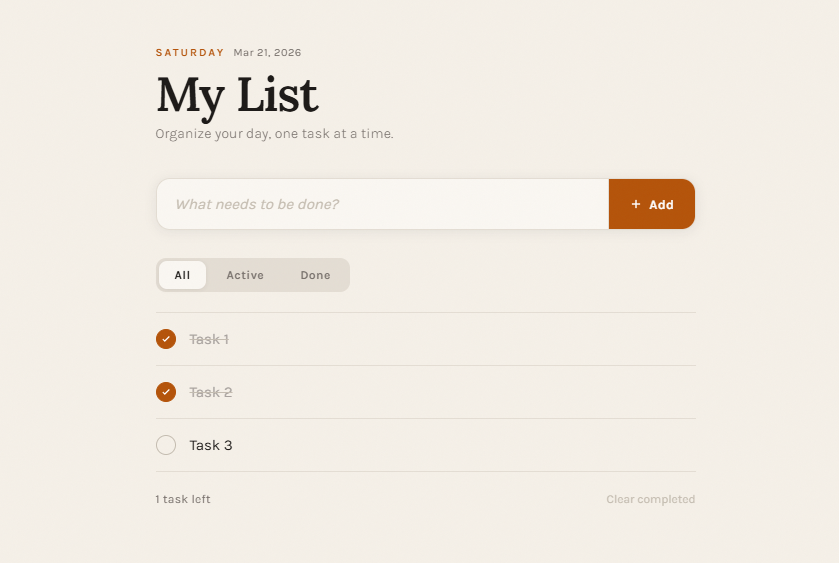 To-Do project preview