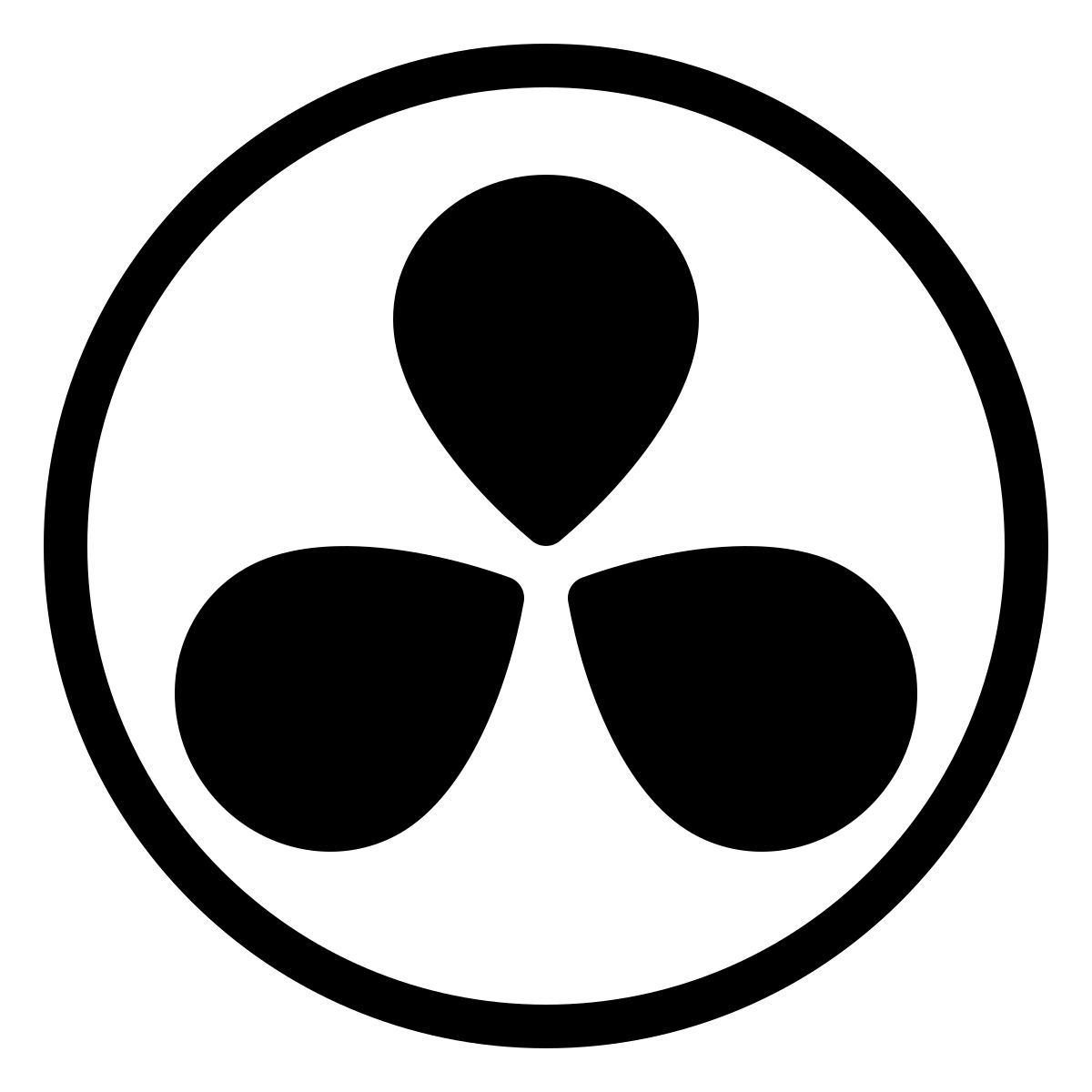 DaVinci Resolve logo